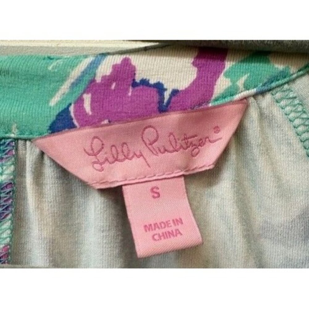 Lilly Pulitzer‎ Womens Tropical Print Romper - Picture 3 of 3